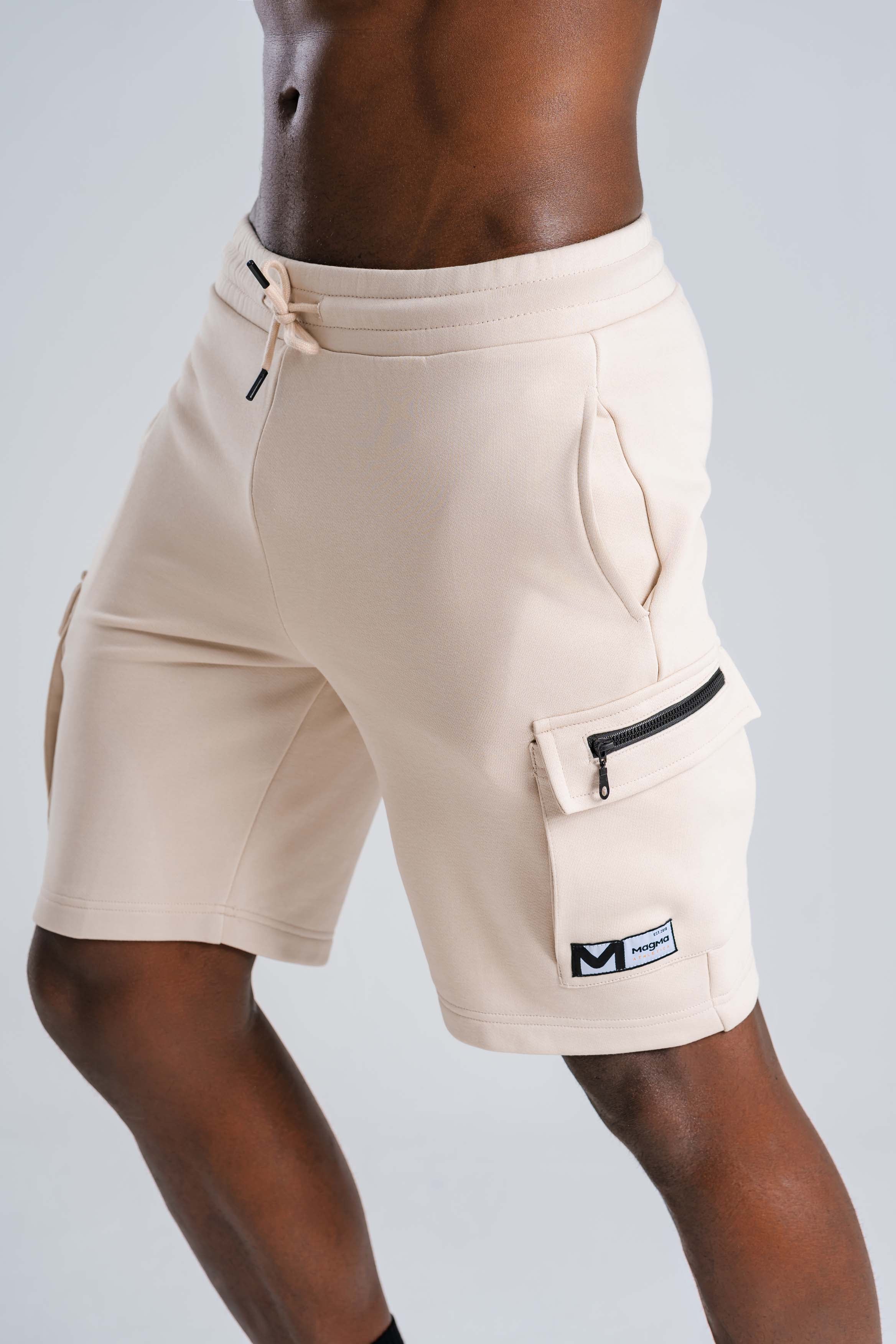 UtilityZip Cotton Shorts