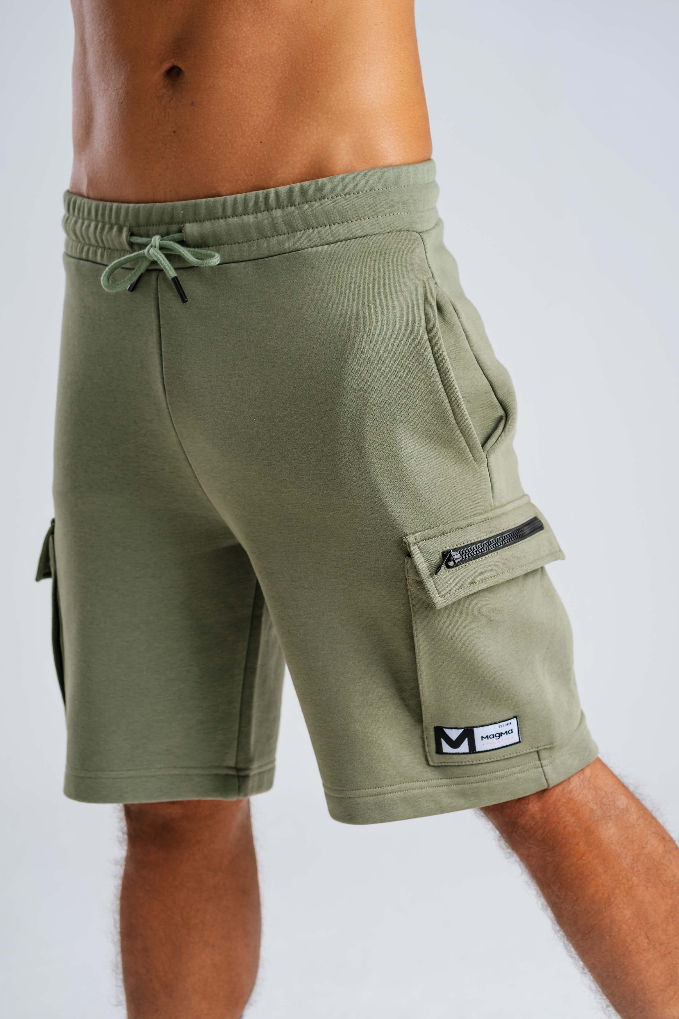 UtilityZip Cotton Shorts