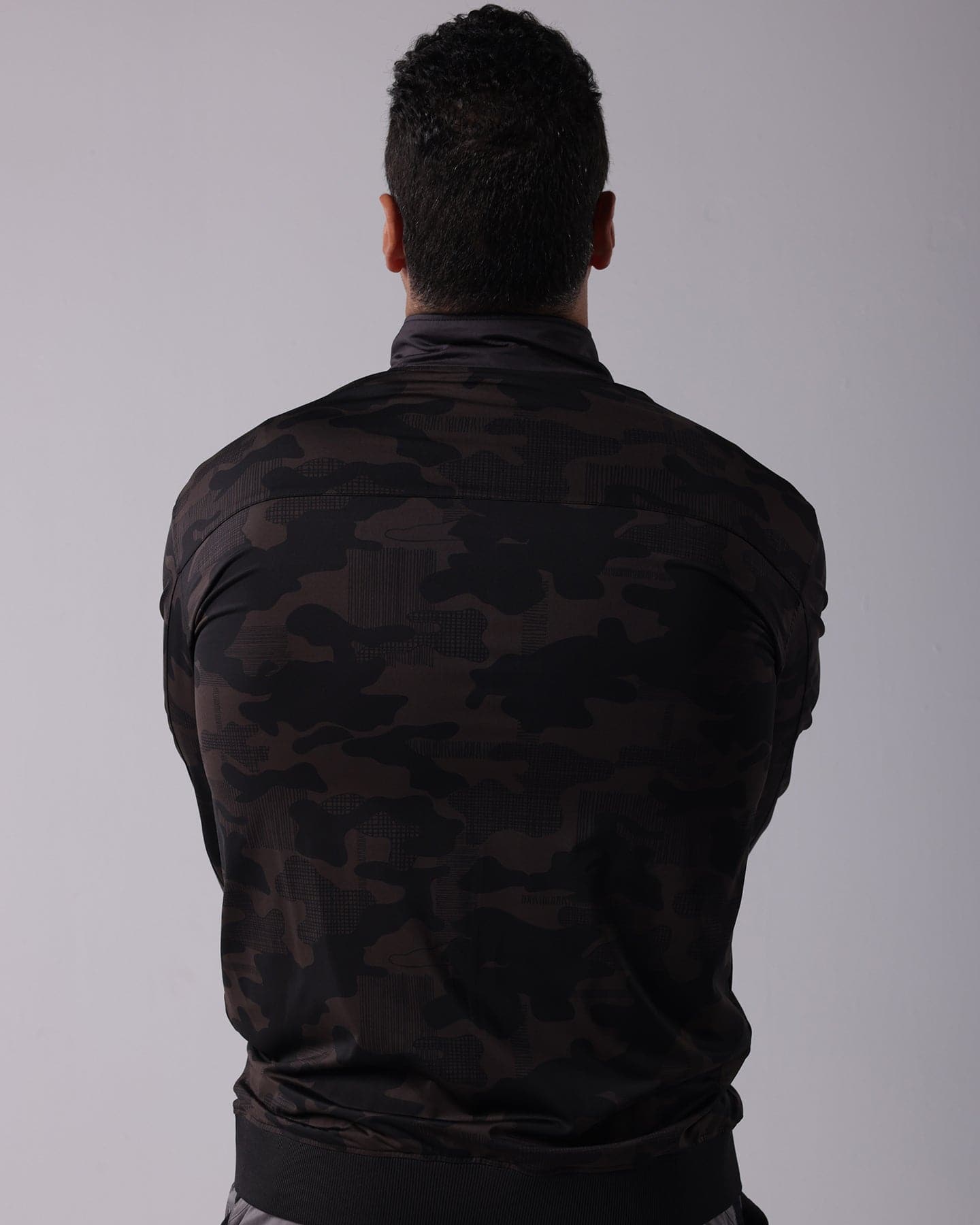 Camo Track Top