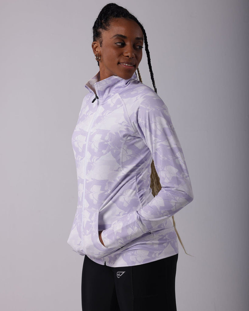 Purple Marble Track Top | Magma.sportswear