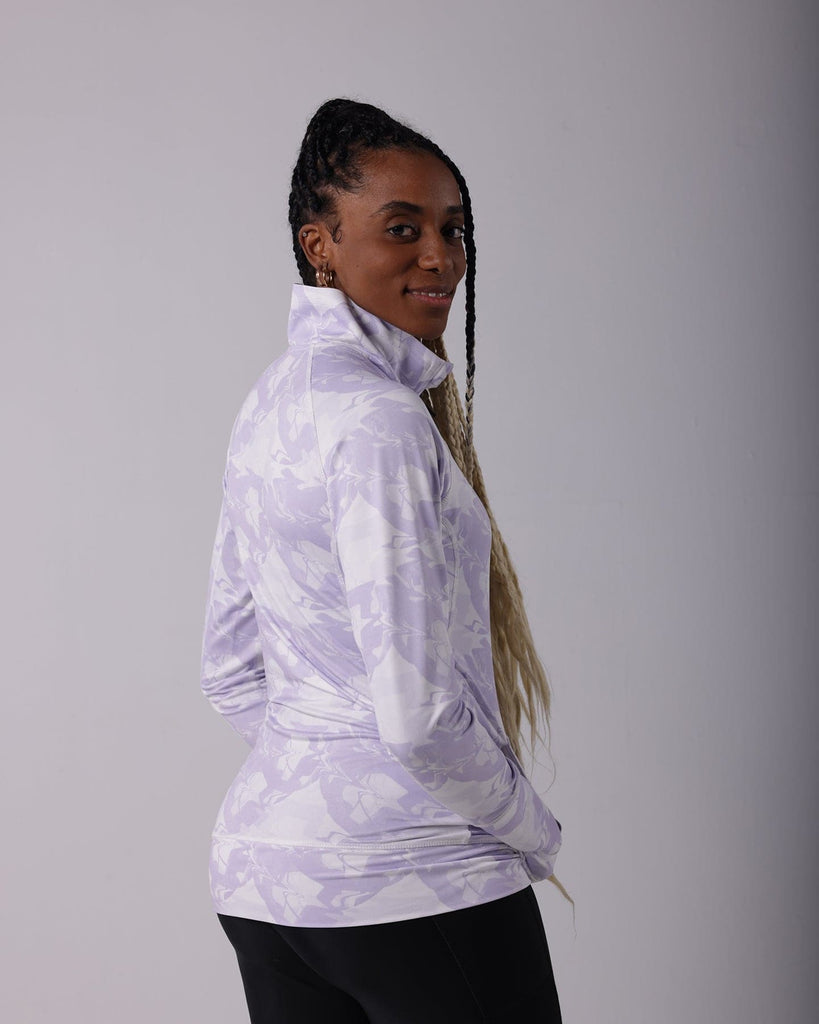 Purple Marble Track Top | Magma.sportswear