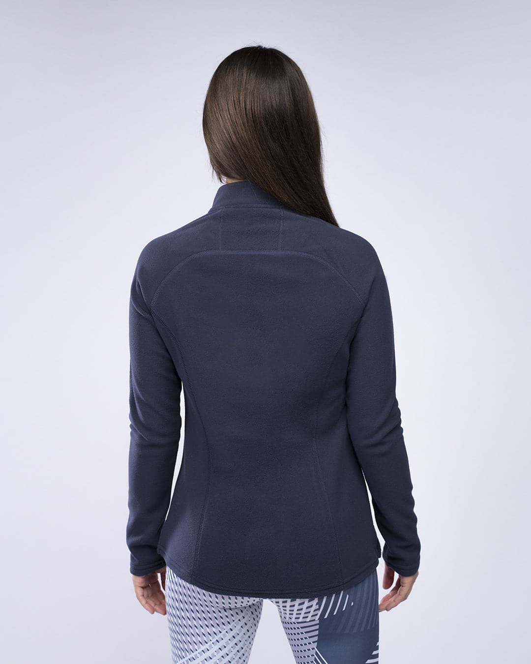 Navy Fleece Quarter Zipper