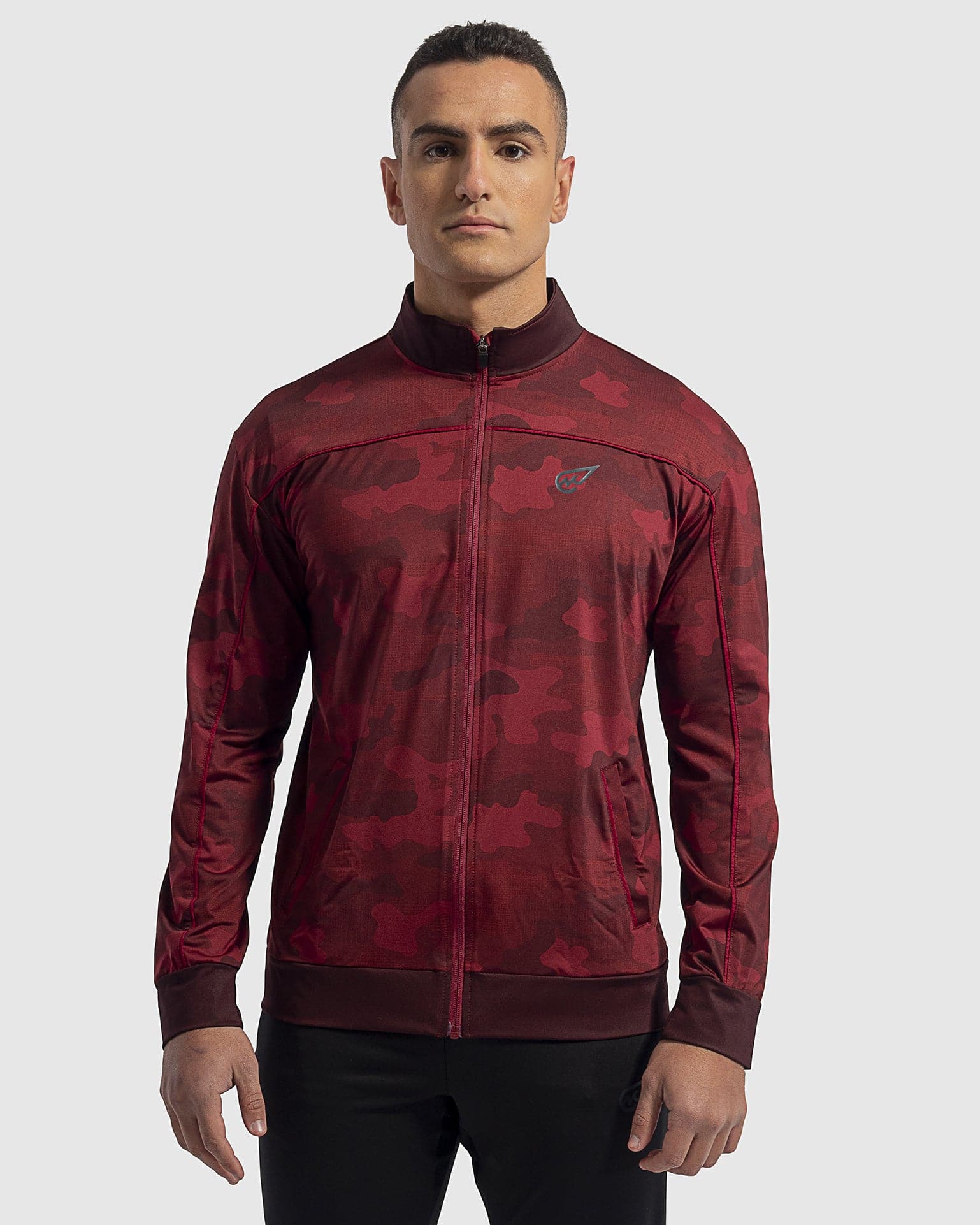 Red Camo Track Top