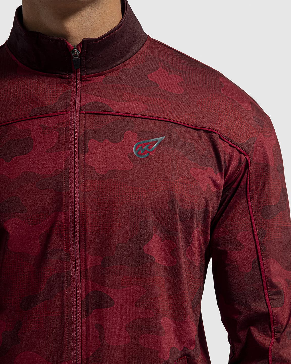 Red Camo Track Top