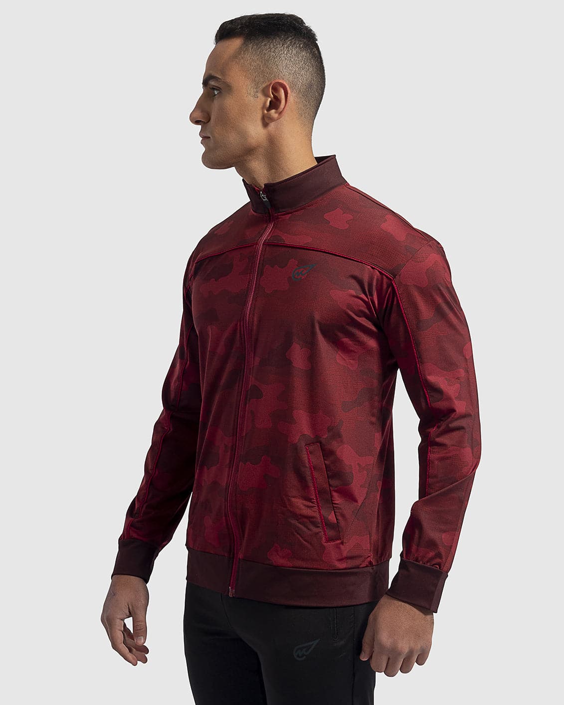 Red Camo Track Top