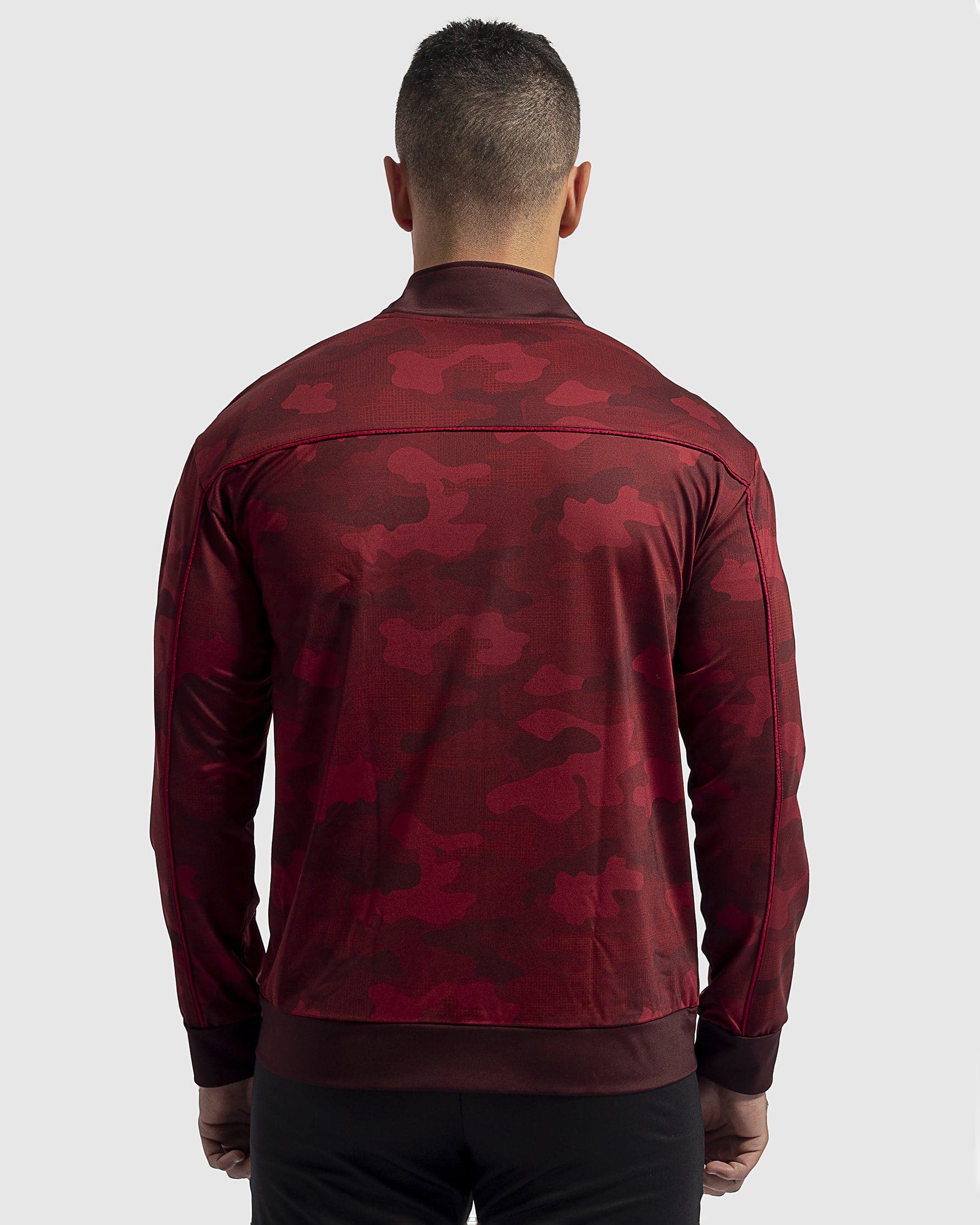 Red Camo Track Top