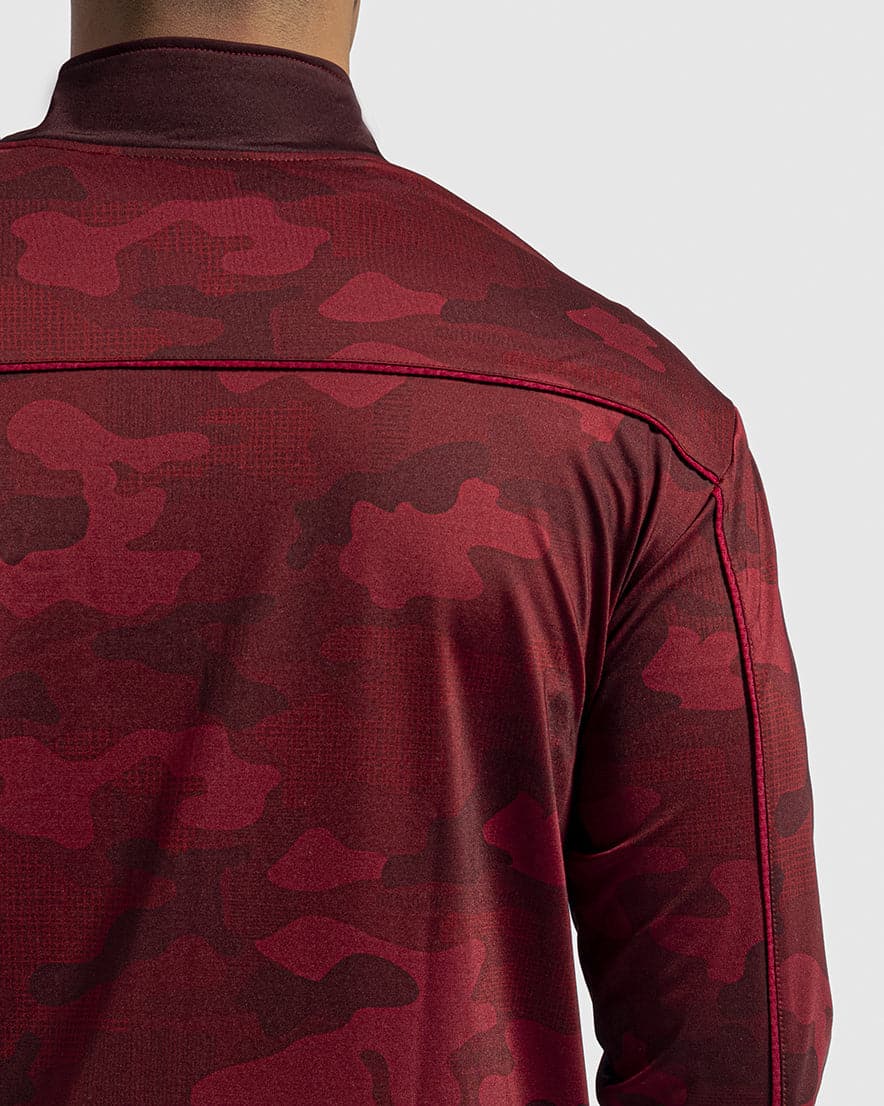 Red Camo Track Top