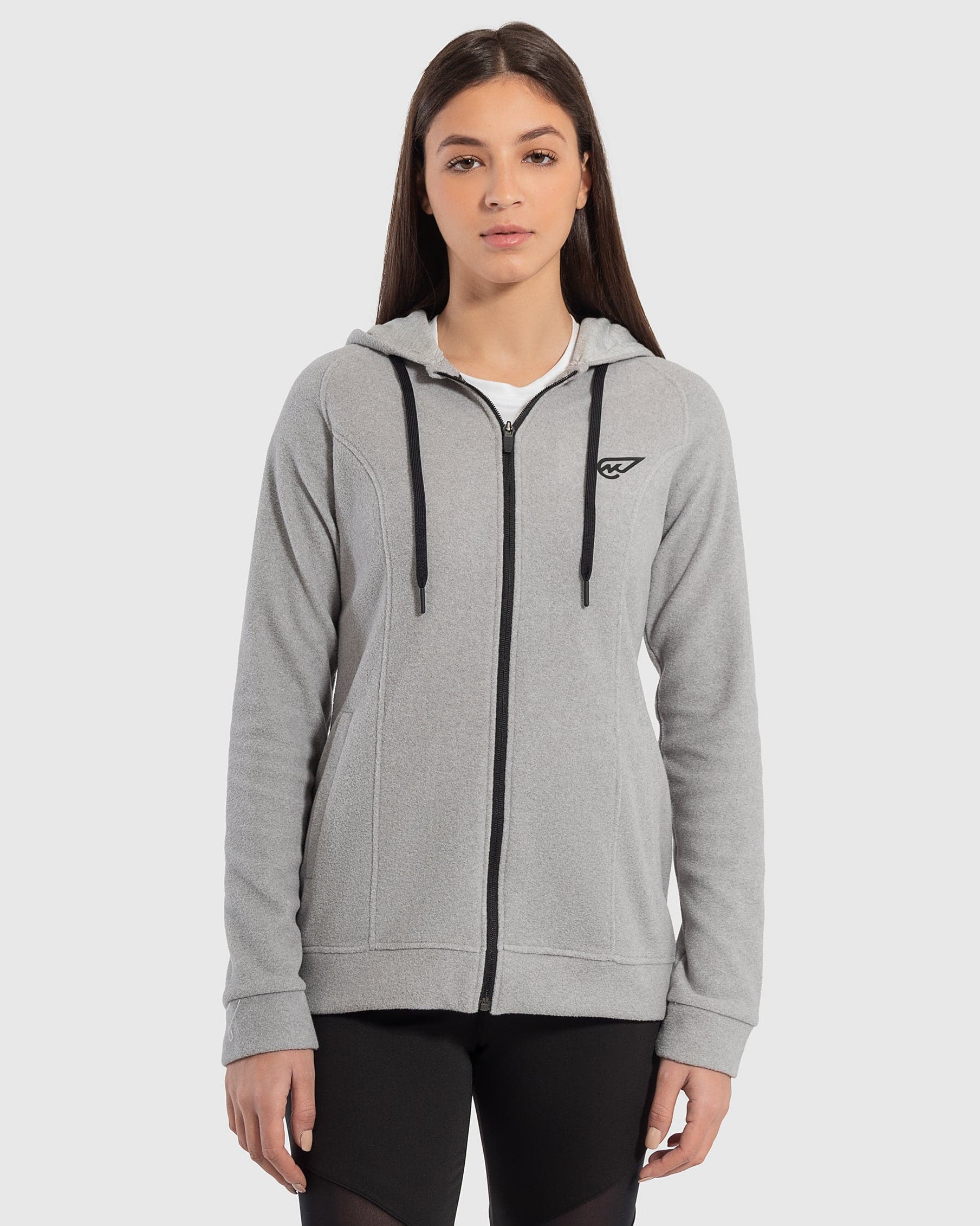 Full-Zip Fleece Hoodie