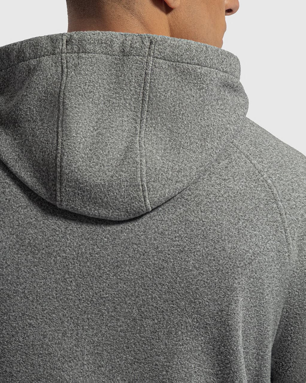 Legacy Fleece Hoodie in Dark Grey