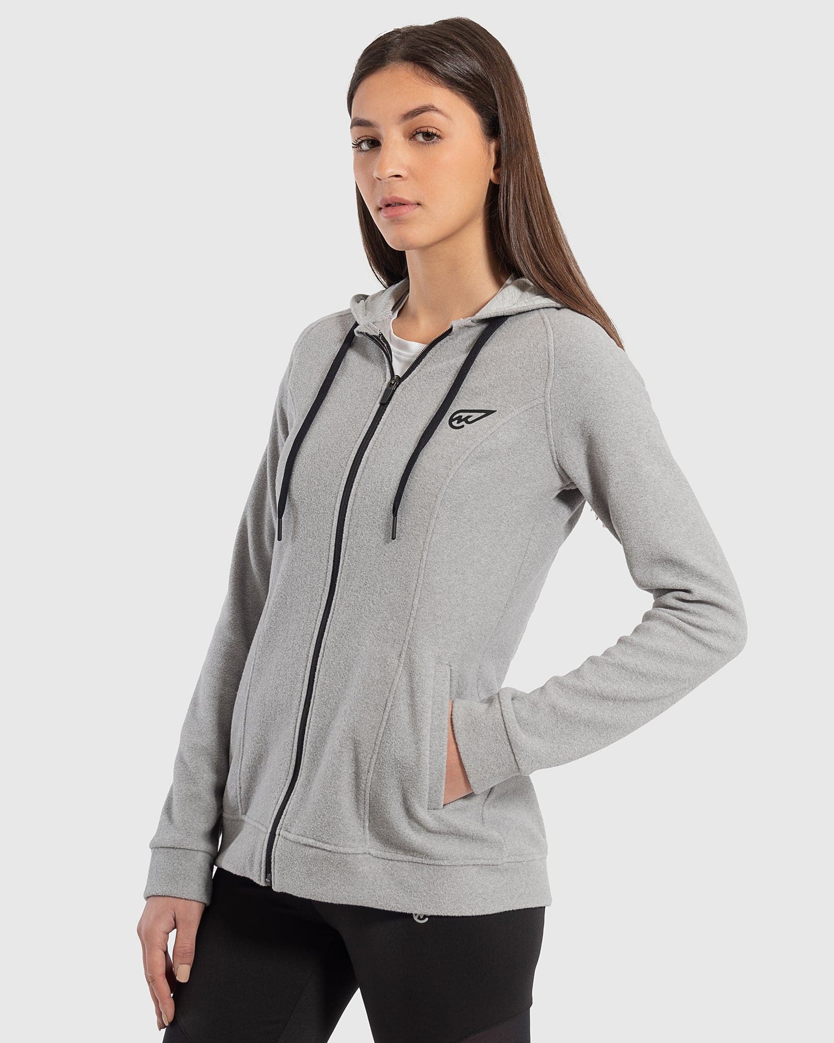 Full-Zip Fleece Hoodie