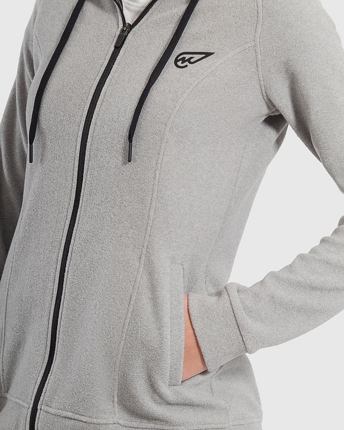 Full-Zip Fleece Hoodie