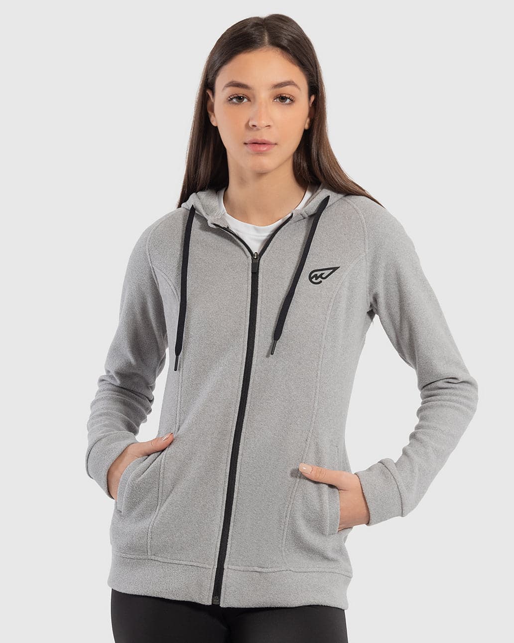 Full-Zip Fleece Hoodie