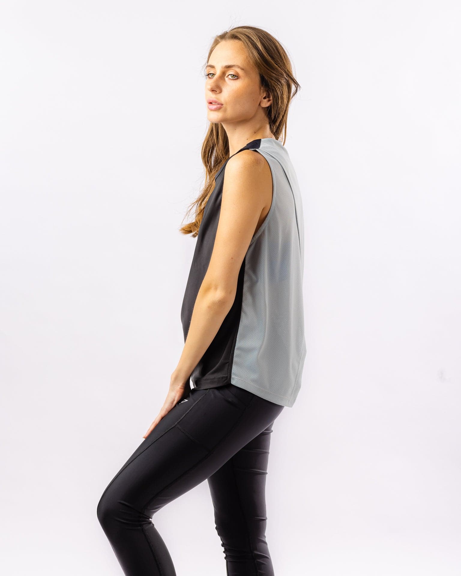 Mesh Back Motion Tank Top