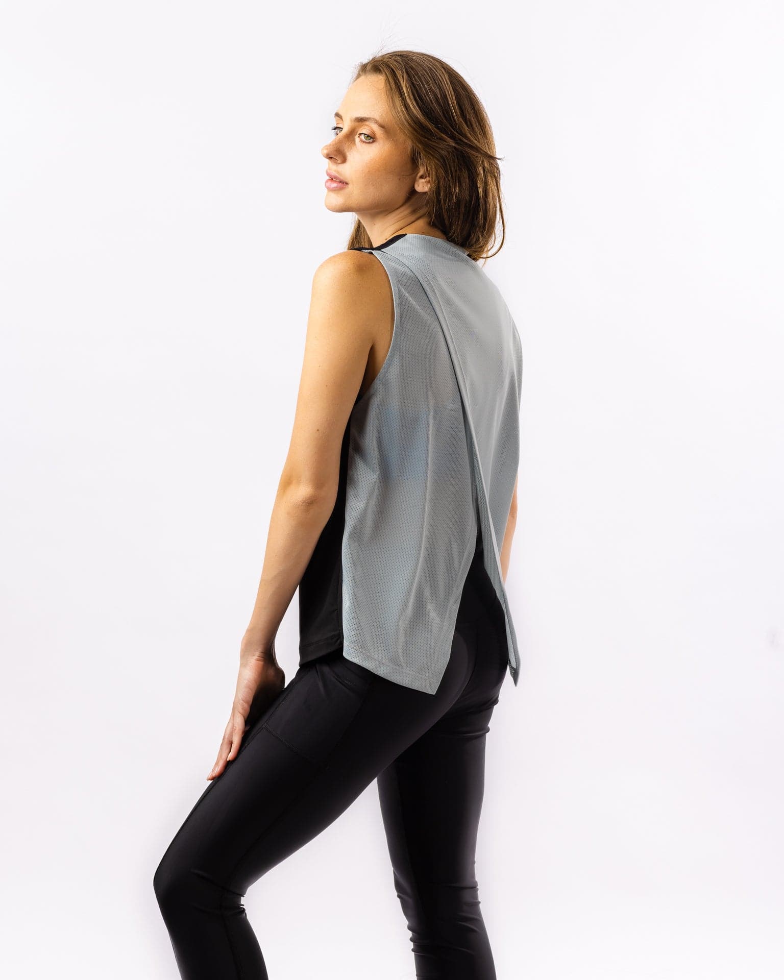 Mesh Back Motion Tank Top